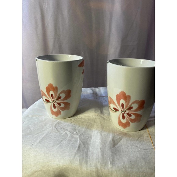 Set of Two (2) Corelle Coordinates Porcelain Square Mugs - Picture 5 of 13